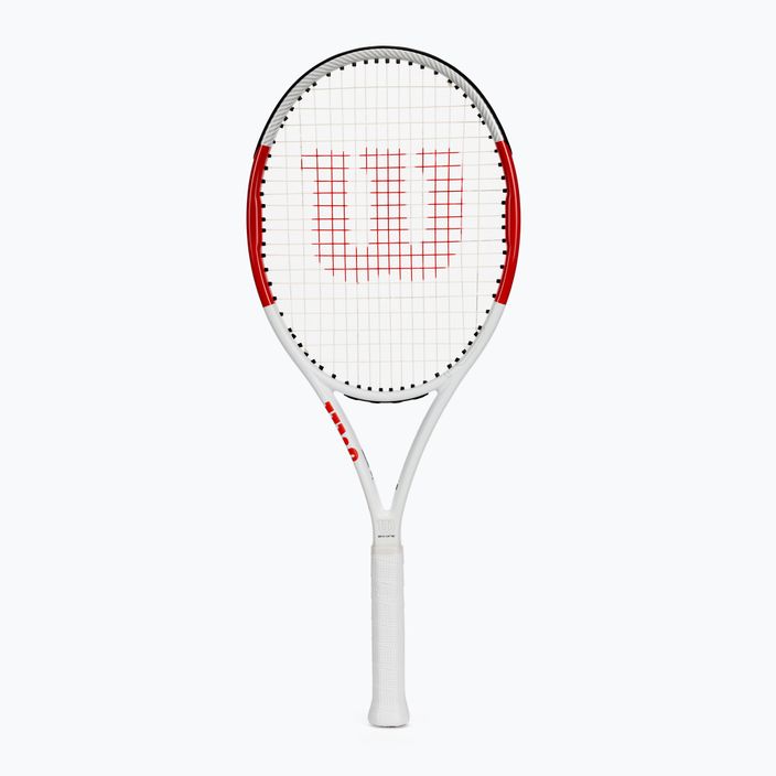 Rachetă de tenis Wilson Six.One Lite 102 CVR roșu și alb WRT73660U