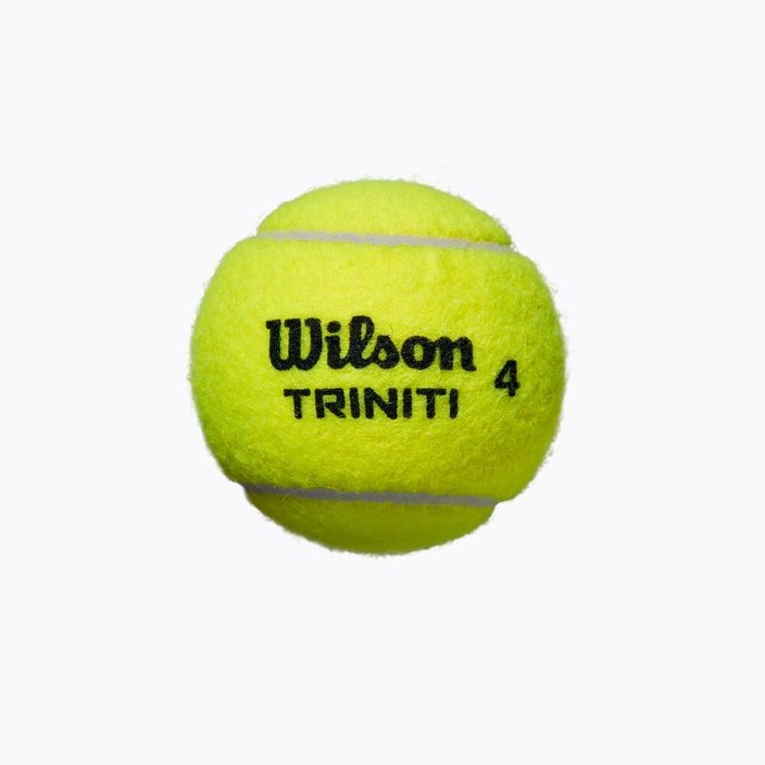 Set de mingi de tenis - 3 bucăți. Wilson Triniti Tball galben WRT125200+ 3