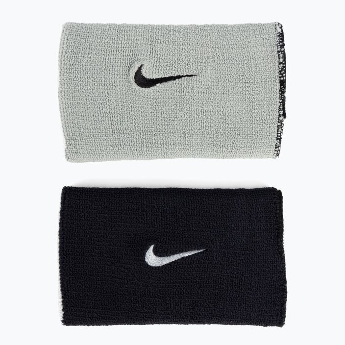 Brățări Nike Dri-Fit Doublewide Wristbands Home And Away 2 buc negru NNNB0-022 2