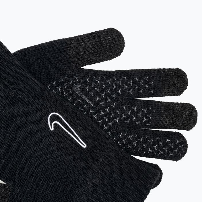 Mănuși de iarnă Nike Knit Tech și Grip TG 2.0 negru/negru/alb negru/alb 4