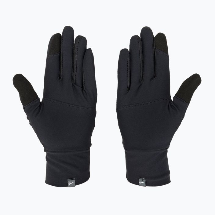 Set căciulă + mănuși pentru bărbați Nike Essential Running black/black/silver 3