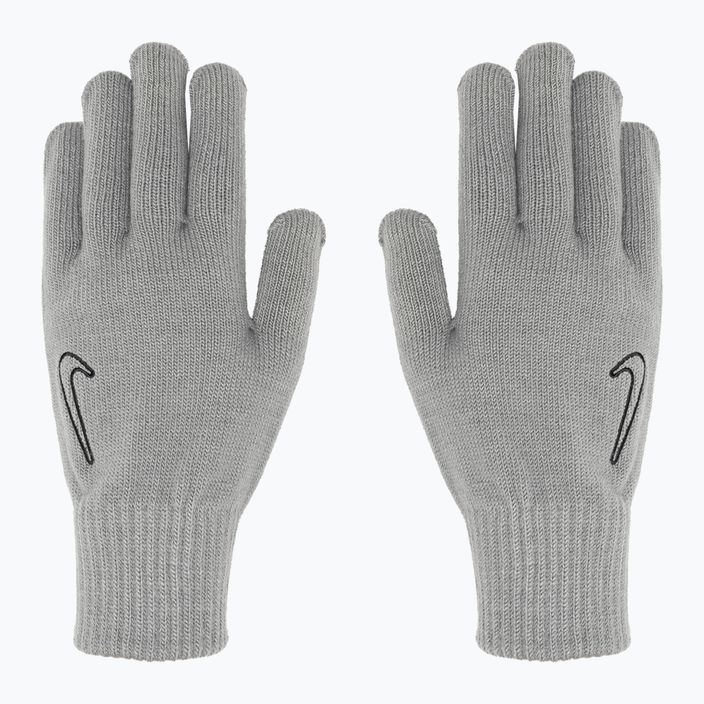 Mănuși de iarnă Nike Knit Tech și Grip TG 2.0 gri particule/gri gri particule/negru 3