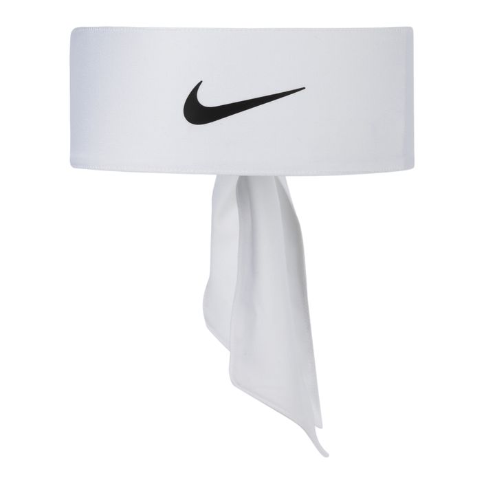 Bandă de cap Nike Dri-Fit Tie 4.0 alb N1002146-101