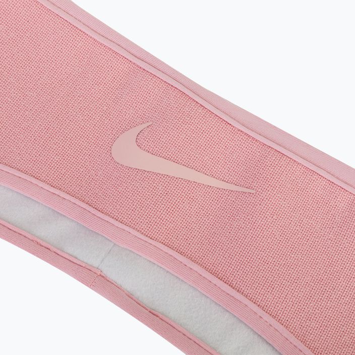 Bandă de cap Nike Knit roz N0003530-631 3