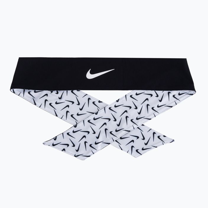 Bandă de cap Nike Dri-Fit Tie 4.0 alb N1003620-189 7