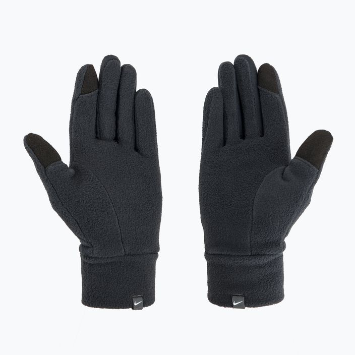 Set căciulă + mănuși pentru femei Nike Fleece black/black/silver 8