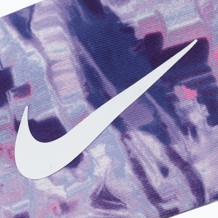 Bandă de cap Nike Fury 3.0 albastru imprimat N1003619-917 3