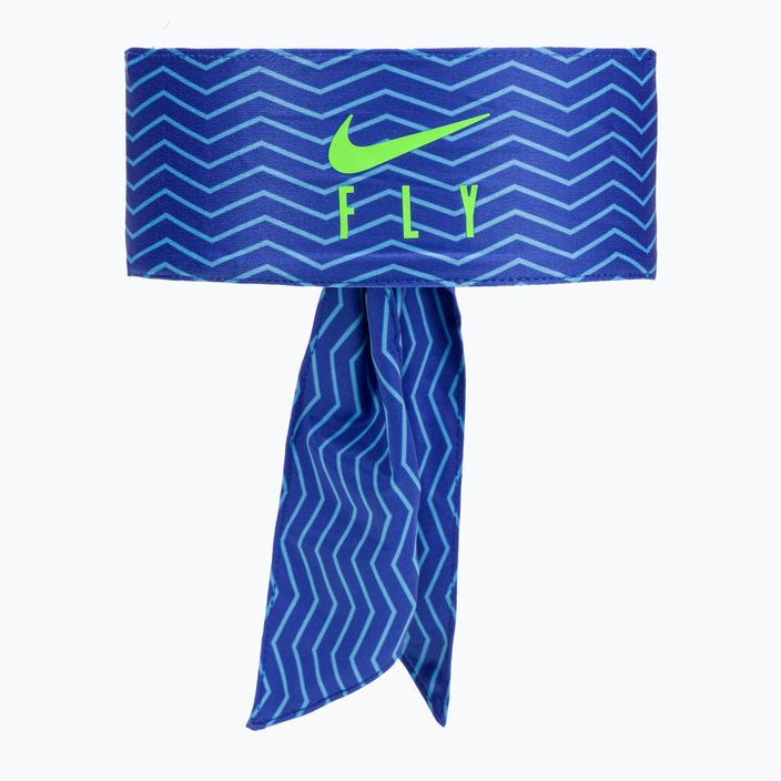 Bandă pentru cap Nike Tie Fly Graphic albastru N1003339-426
