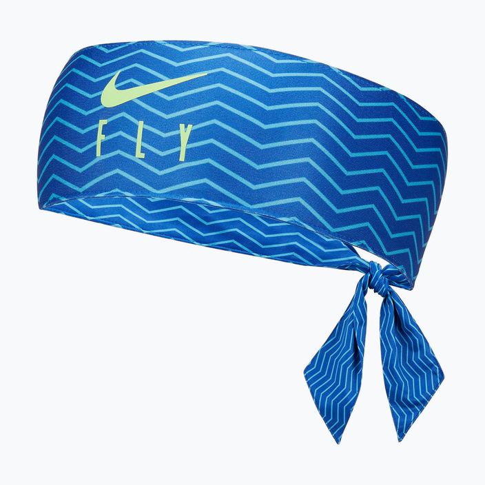 Bandă pentru cap Nike Tie Fly Graphic albastru N1003339-426 3