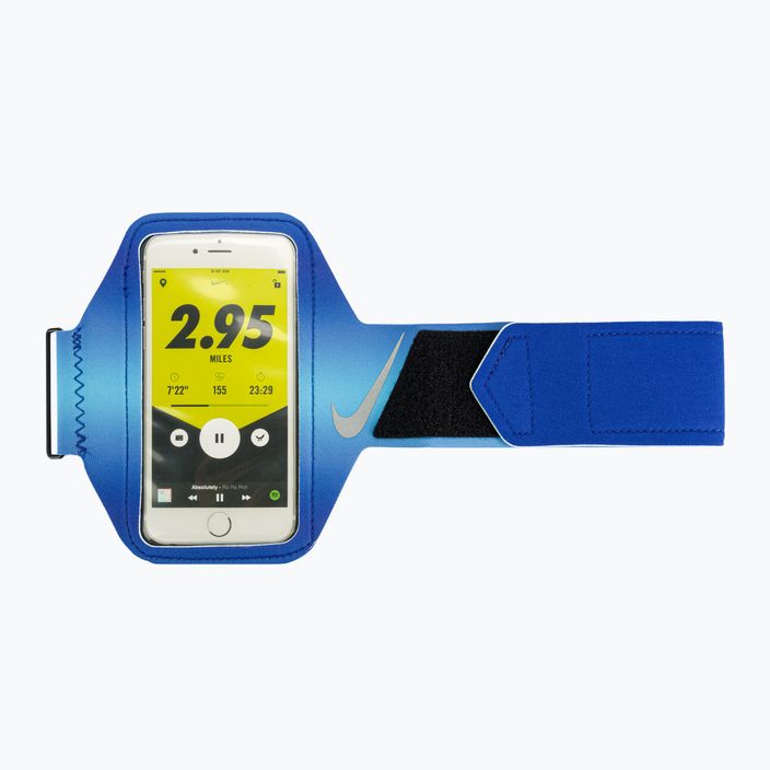 Bandă de braț Nike Lean Band Imprimat albastru capac de telefon N0003570-415 2