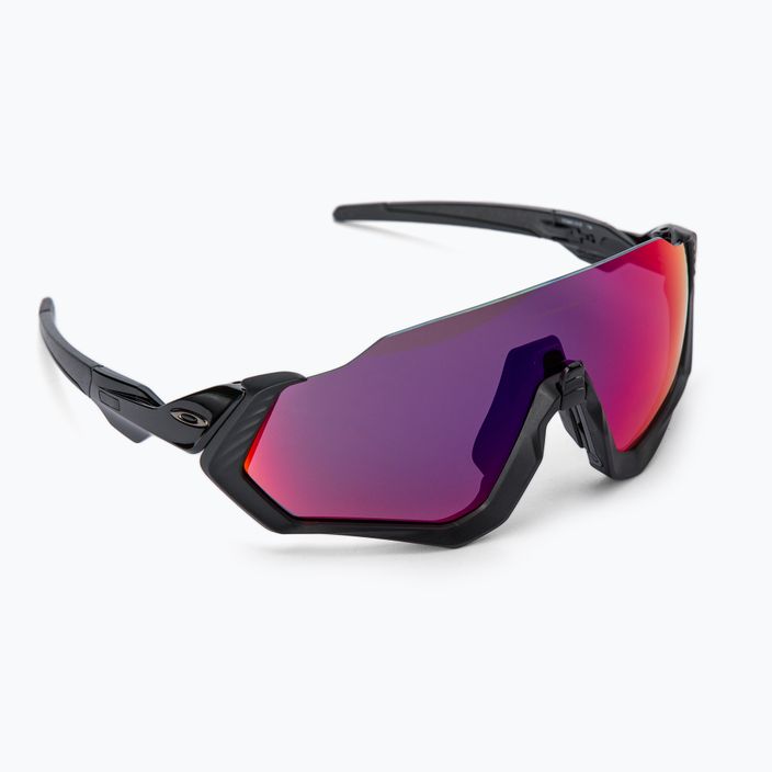 Oakley Flight Jacket ochelari de ciclism negru-violet 0OO9401