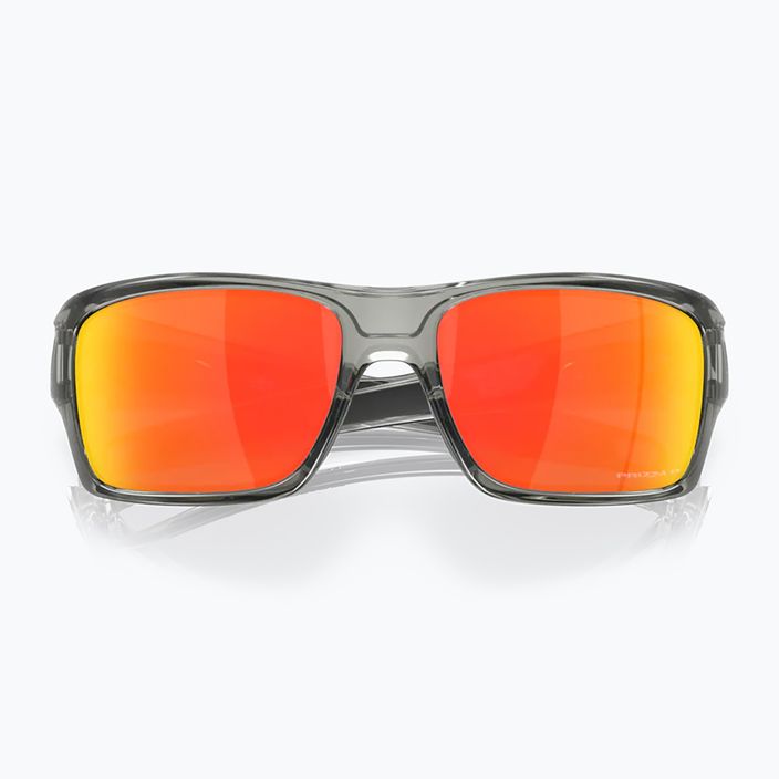 Ochelari de soare polarizați Oakley Turbine gri cerneală/prizm rubin polarizat 10