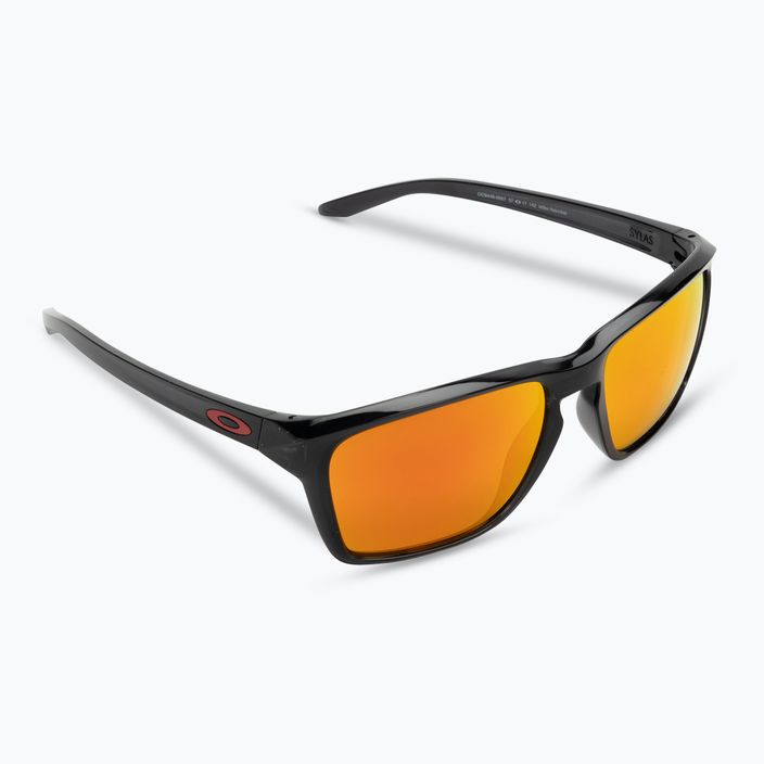 Ochelari de soare polarizați Oakley Sylas black ink/prizm rubin polarizat