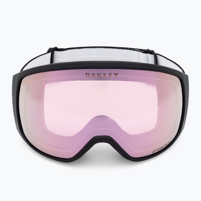 Ochelari de schi Oakley Flight Tracker negru mat/prizm snow hi pink 2