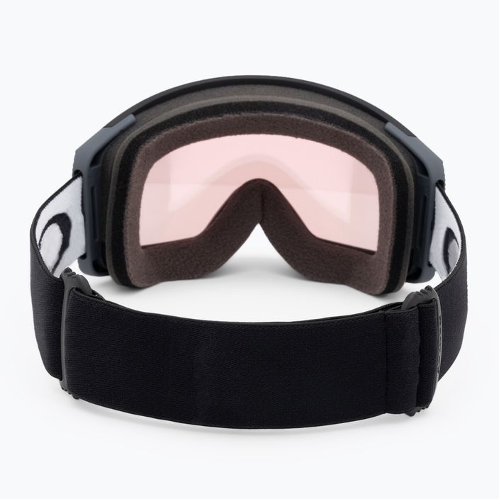 Ochelari de schi Oakley Flight Tracker negru mat/prizm snow hi pink 3