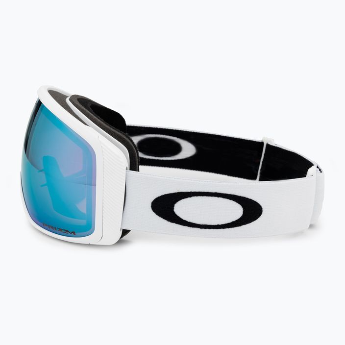 Ochelari de schi Oakley Flight Tracker alb mat/prizm snow sapphire iridium 4