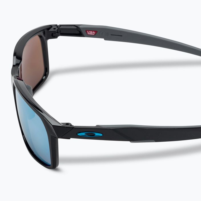 Ochelari de soare Oakley Portal X negru lustruit/prizm deep water polarizat 4