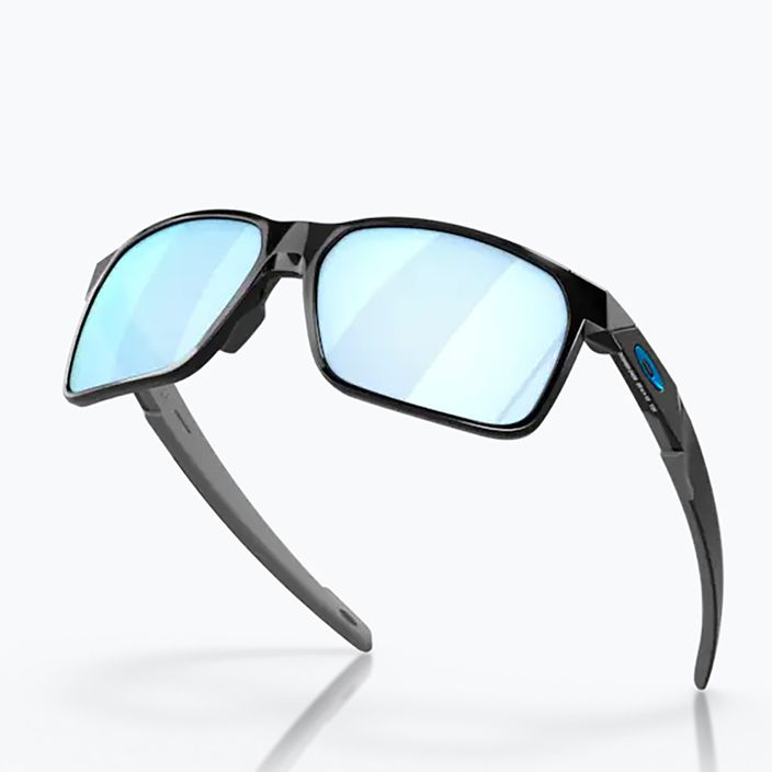Ochelari de soare Oakley Portal X negru lustruit/prizm deep water polarizat 9