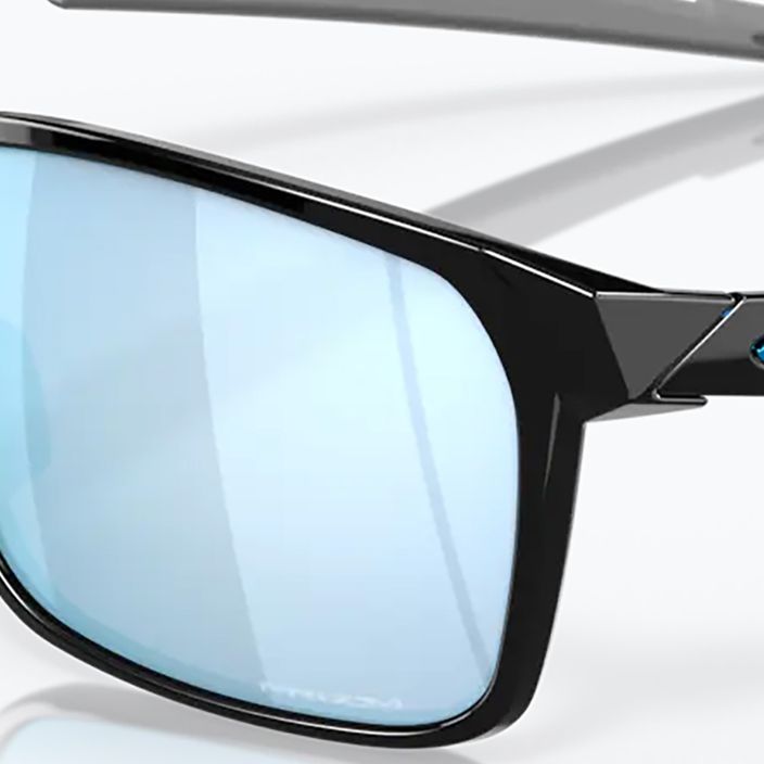 Ochelari de soare Oakley Portal X negru lustruit/prizm deep water polarizat 11