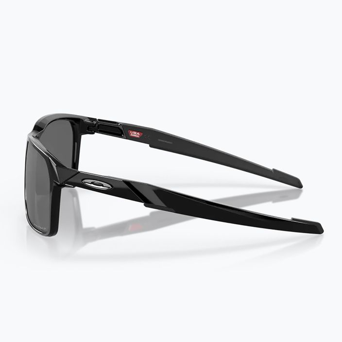 Ochelari de soare polarizați Oakley Portal X negru lustruit/negru de prizm negru 8