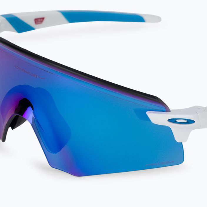 Ochelari de soare Oakley Encoder pentru bărbați, alb/albastru 0OO9471 5