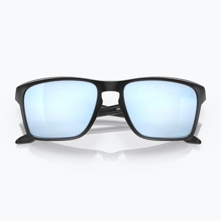 Ochelari de soare polarizați Oakley Sylas negru mat/prizm deep water 9