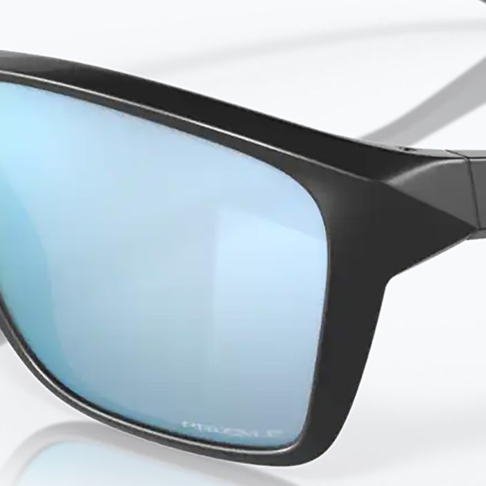 Ochelari de soare polarizați Oakley Sylas negru mat/prizm deep water 10