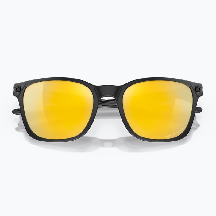 Ochelari de soare Oakley Ojector negru mat/prizm 24k polarizat 10