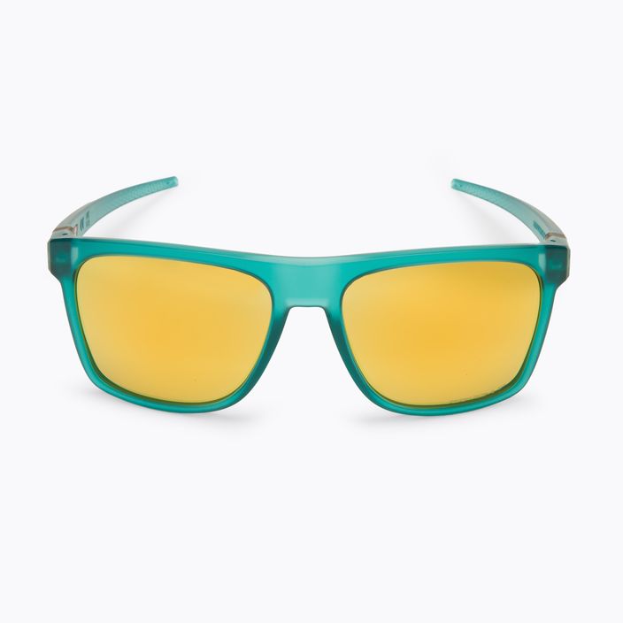 Ochelari de soare pentru bărbați Oakley Leffingwell albastru și galben 0OO9100 3