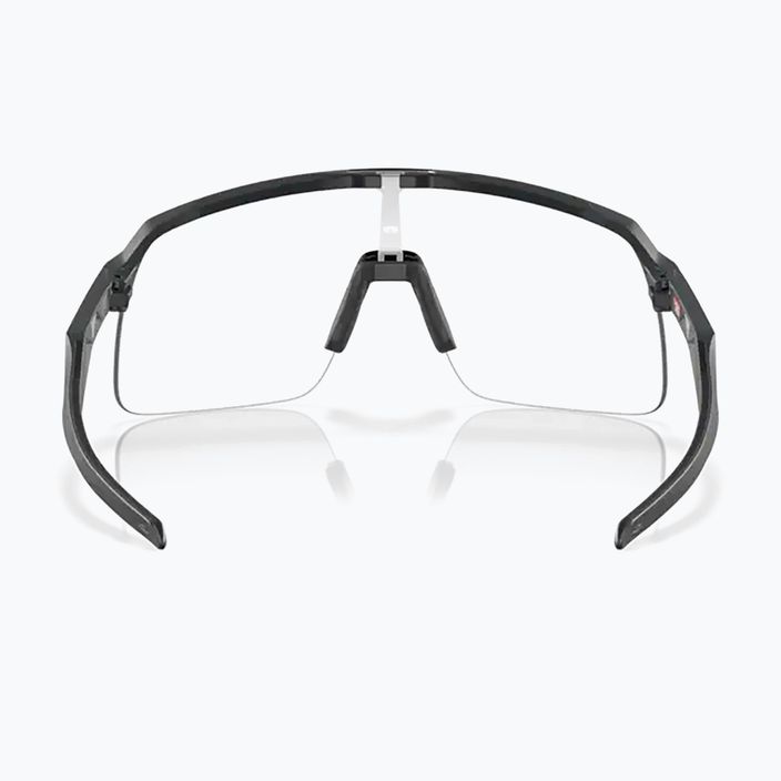 Ochelari de ciclism Oakley Sutro Lite matte carbon/clear photochromic 0OO9463 8