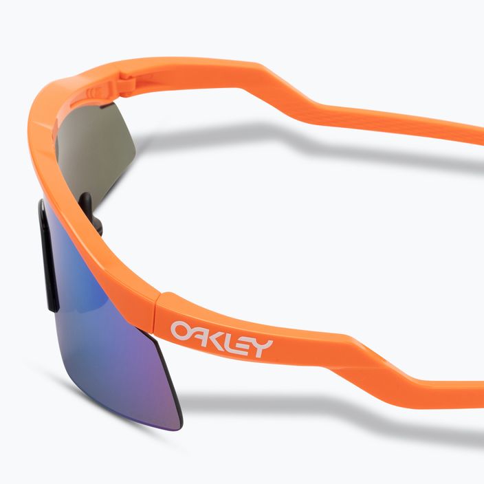 Ochelari de soare Oakley Hydra neon portocaliu/prismă safir 4