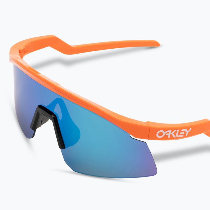 Ochelari de soare Oakley Hydra neon portocaliu/prismă safir 5