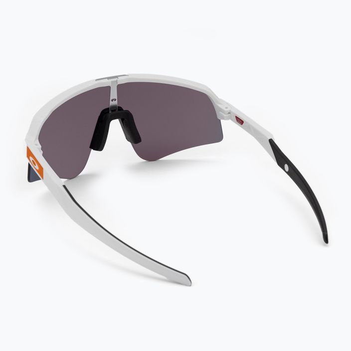 Ochelari de soare de șosea Oakley Sutro Lite Sweep alb mat/prizm 2