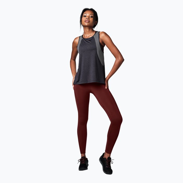 Tricou de antrenament pentru femei STRONG ID negru cu spatele deschis Z1T02517 2