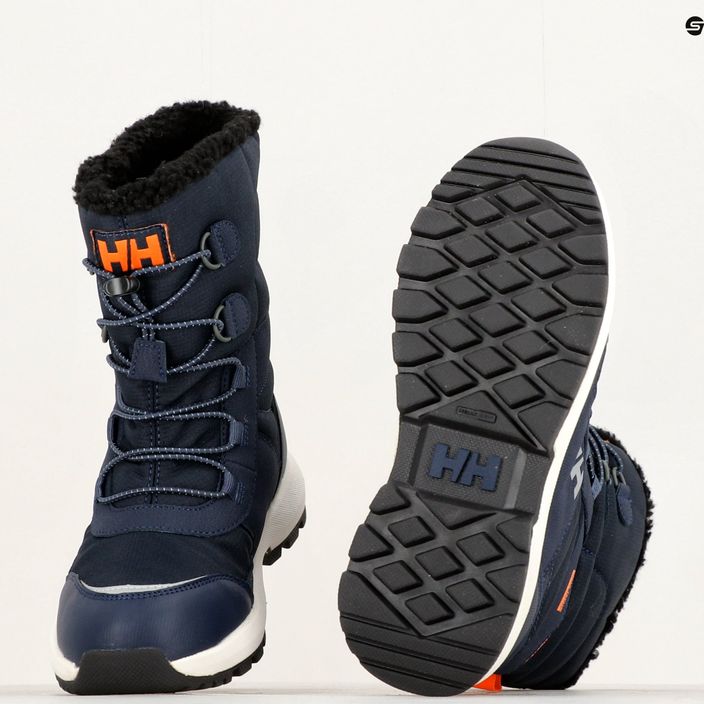 Helly Hansen JK Silverton Boot HT navy/off white cizme de zăpadă pentru copii 15