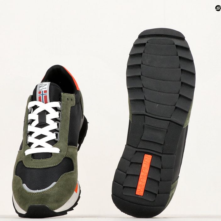 Pantofi Napapijri pentru bărbați NP0A4H6J verde/negru 12