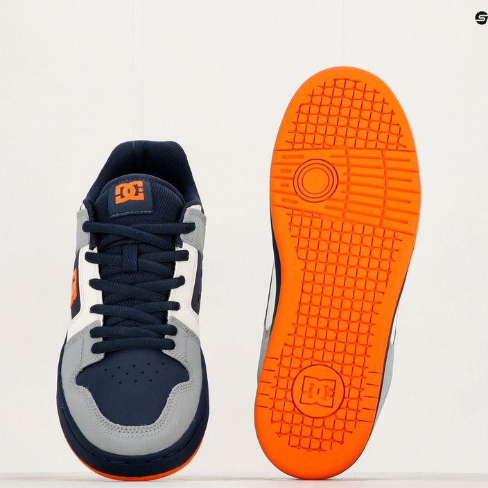 DC Manteca 4, pantofi bărbați dc navy/orange 15