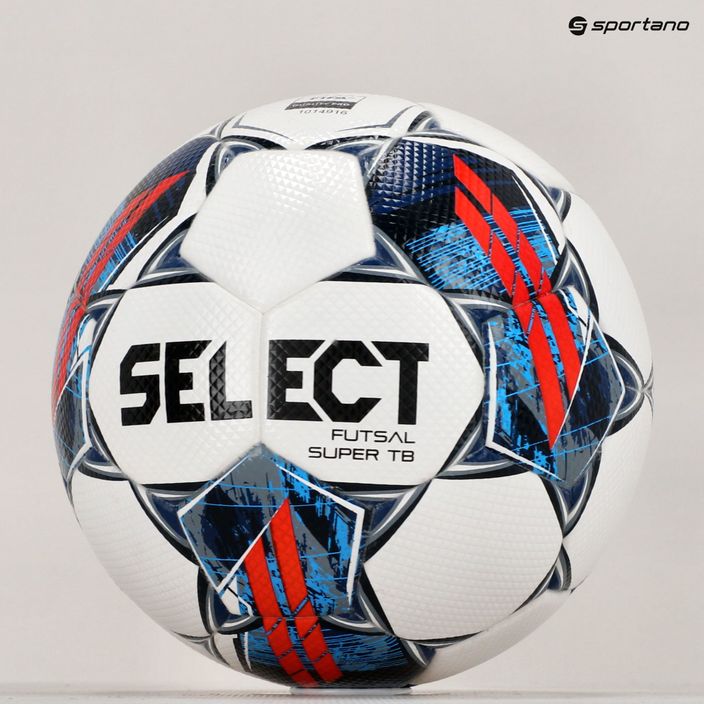 Minge de fotbal SELECT Futsal Super TB V22 albă 300005 5