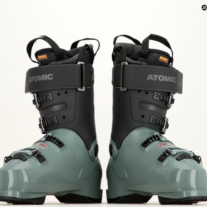 Ghete de schi pentru bărbați Atomic Hawx Prime 120 S GW verde armată/negru/portocaliu GW 11