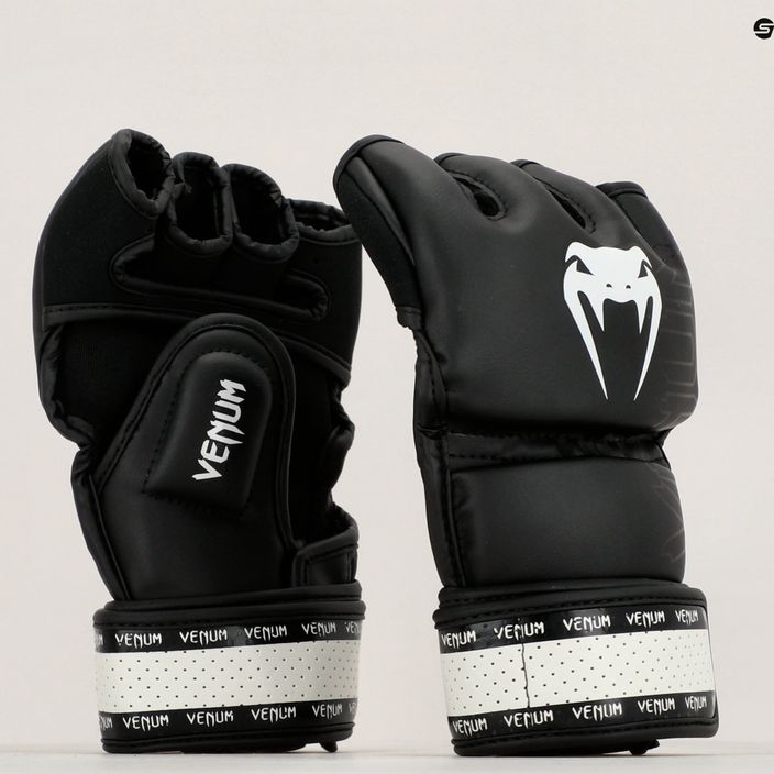 Mănuși MMA Venum Impact 2.0 black/white 13