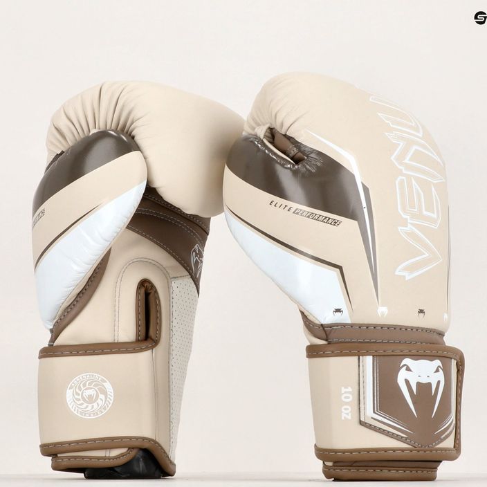 Mănuși de box Venum Elite Evo sand 10