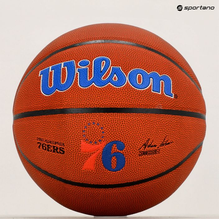 Wilson NBA NBA Team Alliance Philadelphia 76ers baschet maro WTB3100XBPHI 6