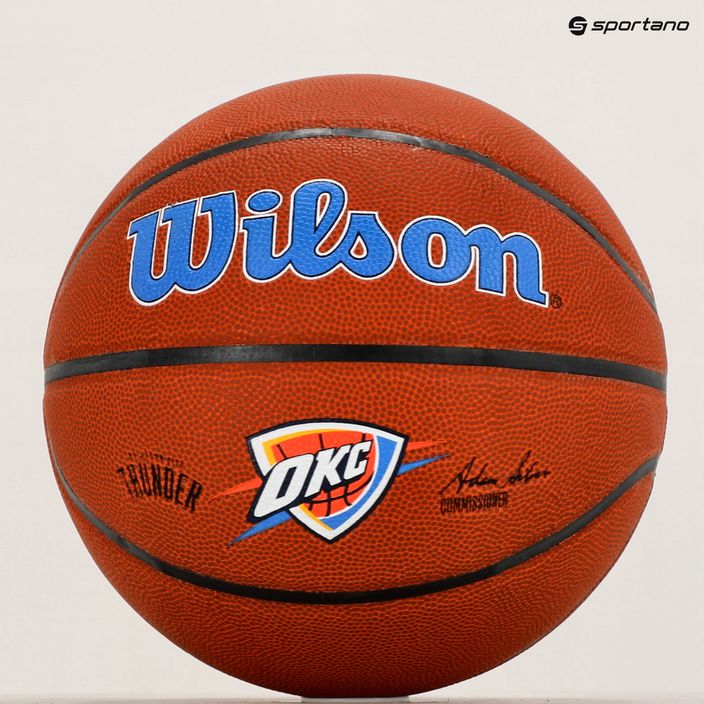 Wilson NBA NBA Team Alliance Oklahoma City Thunder baschet maro WTB3100XBOKC 6