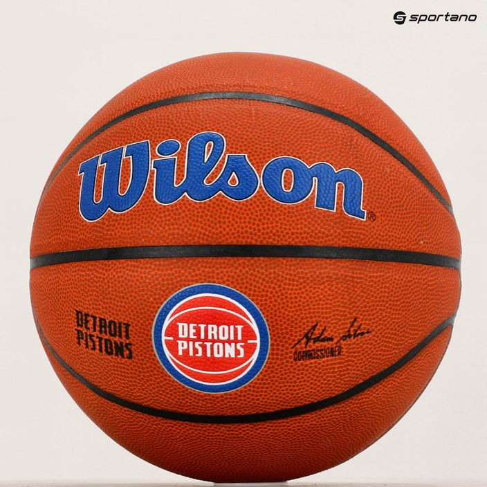 Wilson NBA NBA Team Alliance Detroit Pistons baschet maro WTB3100XBDET 6