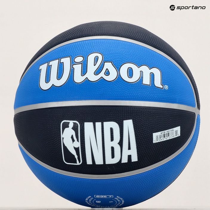 Wilson NBA NBA Team Tribute Dallas Mavericks baschet albastru WTB1300XBDAL 7