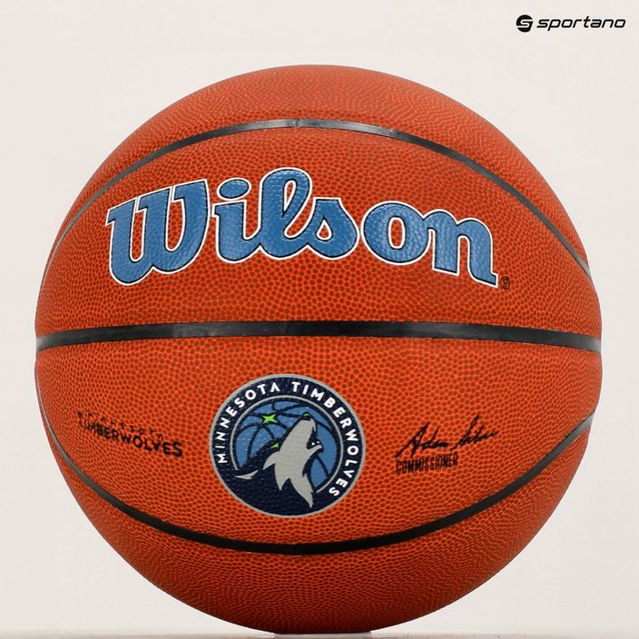 Wilson NBA NBA Team Alliance Minnesota Timberwolves baschet maro WTB3100XBMIN 6