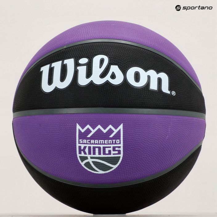 Wilson NBA NBA Team Tribute Sacramento Kings baschet violet WTB1300XBSAC 5