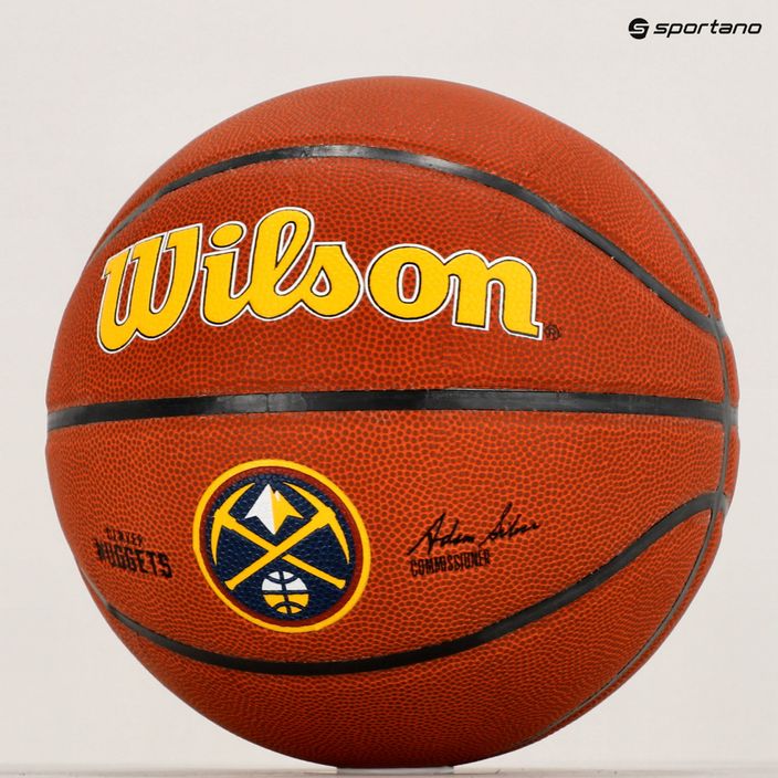Wilson NBA NBA Team Alliance Denver Nuggets baschet maro WTB3100XBDEN 6