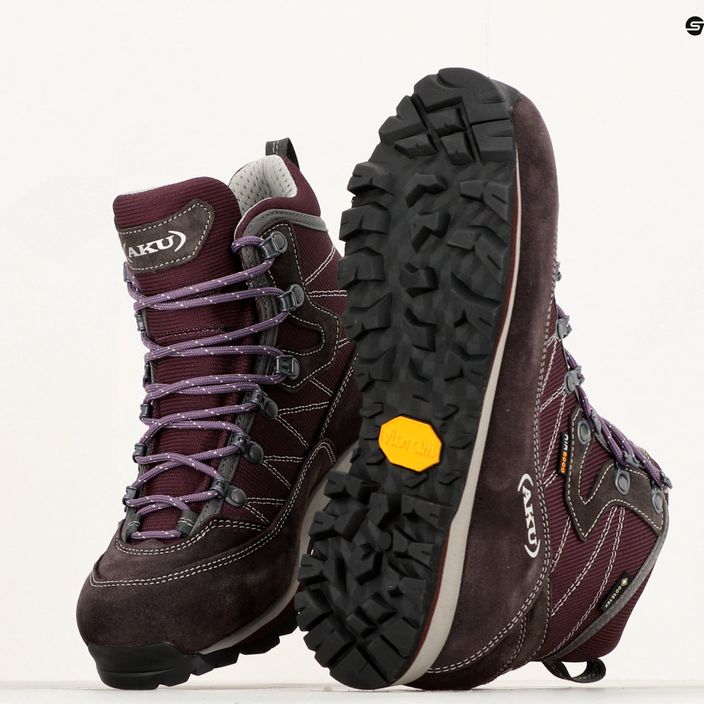 AKU Trekker Lite III GTX violet/gri pentru femei cizme de trekking pentru femei 14