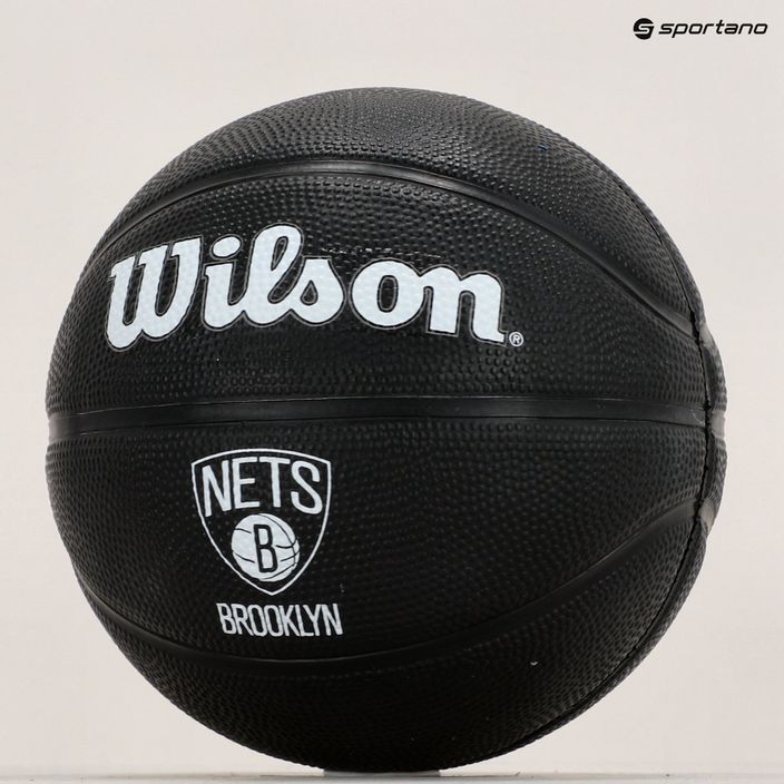 Wilson NBA Echipa Tribute Mini Brooklyn Nets de baschet WZ4017604XB3 mărimea 3 9